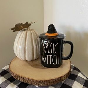 Rae Dunn Halloween BASIC WITCH Mug
